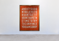 Satoshi Quote (orange pills)